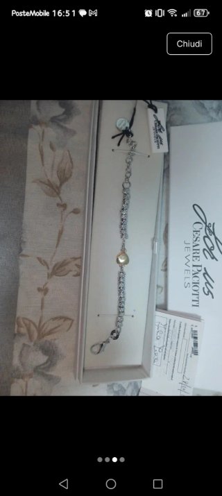 Bracciale Cesare Paciotti Oro e Argento