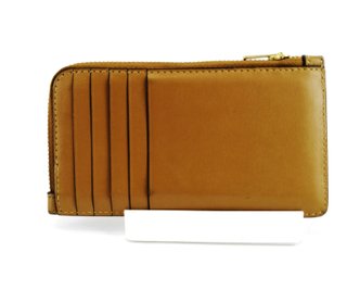 Monedero/Tarjetero Coach New York Zip CZ112 Camel