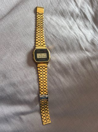 Reloj Casio Dorado Vintage