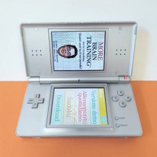 CONSOLE NINTENDO DS LITE GRIGIO CON PENNINO + CAVO