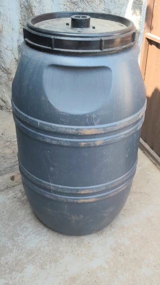 5 Bidones Grises 220L