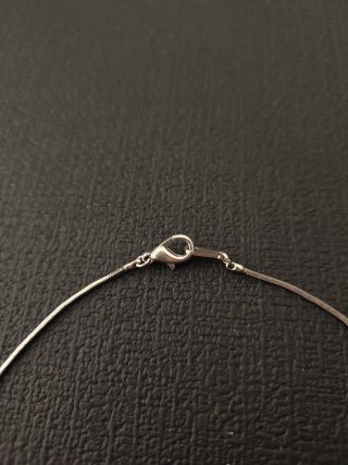 Collar Cruz plateada