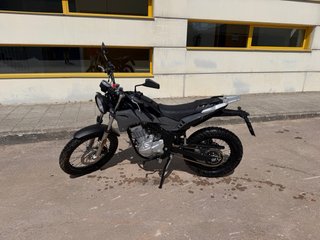 Moto 125cc Enduro Negra/Gris