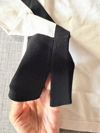 Maglione Louis Vuitton bianco e nero