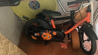 Bicicleta infantil B'Twin naranja