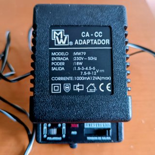 Lote 2 Adaptadores Vintage CA-CC con Caja