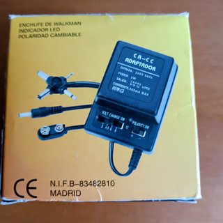 Lote 2 Adaptadores Vintage CA-CC con Caja