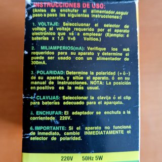 Lote 2 Adaptadores Vintage CA-CC con Caja