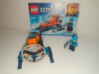 LEGO City 60190 planeador de Hielo artico