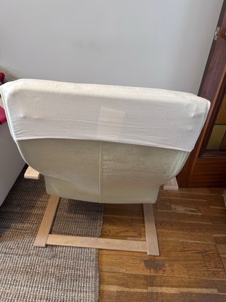 Poltrona Ikea in Legno Beige