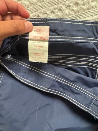Bañador Sundek Azul Talla 36 UK/US Traje de baño