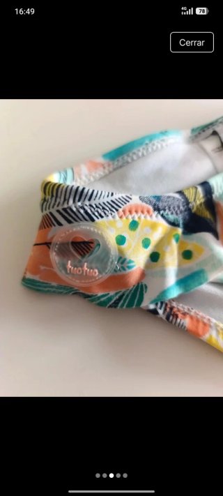 Braguita bañador niña 12M