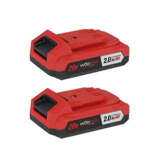 Taladro Percutor Wörgrip 20V + 2 Baterías