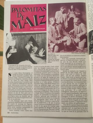 Número 1 de la revista Fangoria en España