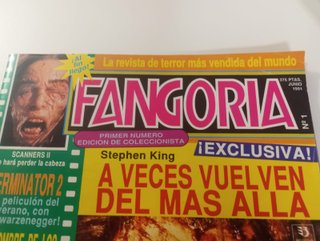 Número 1 de la revista Fangoria en España