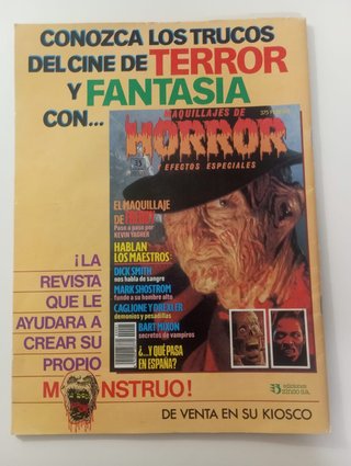 Número 1 de la revista Fangoria en España