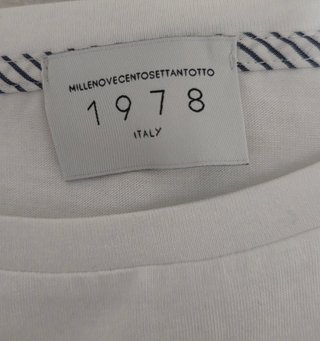 1978 T-shirt camicia T-shirt camicia   Tg L