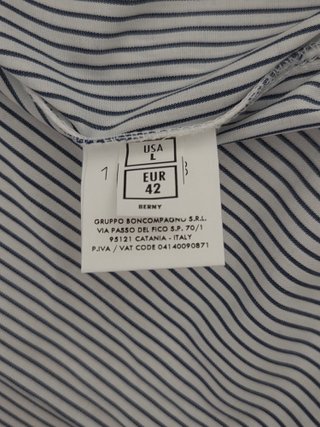 1978 T-shirt camicia T-shirt camicia   Tg L