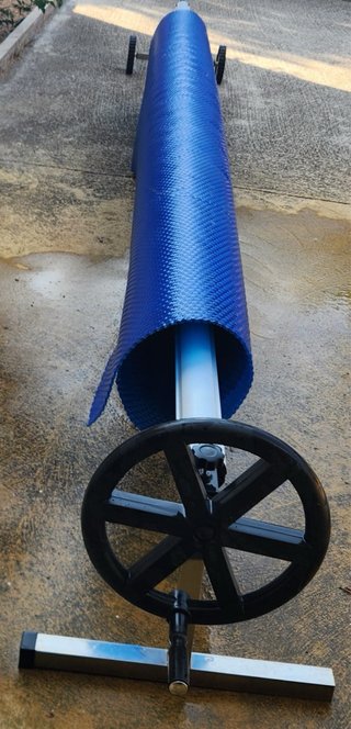 Enrollador Piscina 3m-5.70m + manta térmica 3x7m