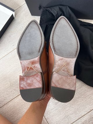 Mocasines Marrones con Hebillas y Flecos