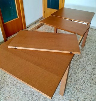 Tavolo da pranzo estensibile color Marrone