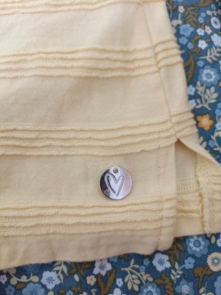 Camiseta amarilla manga corta Laura Torelli 44/46