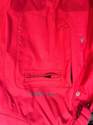 Chaqueta Moto Mujer Roja Mar a BKS