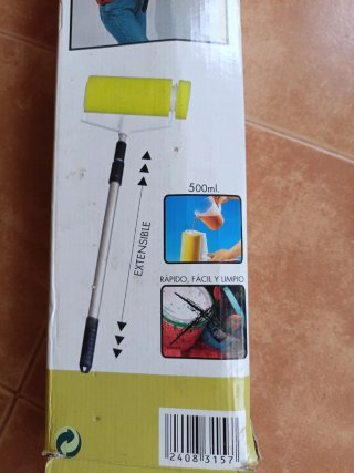 Rodillo pintura O-MAX con depósito