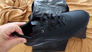Zapatillas Hugo Leon Runn Total Black Talla 43