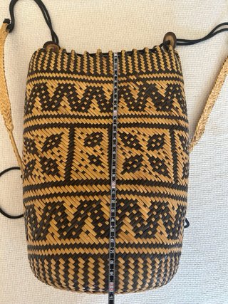 Mochila de Rattan de Borneo