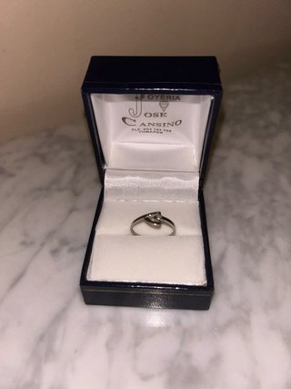 Anillo Oro Blanco Jose Cansino
