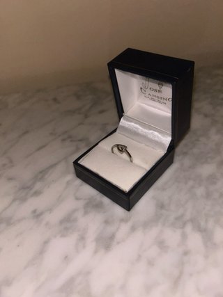 Anillo Oro Blanco Jose Cansino