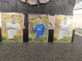 Lote 3 Balones Oro Cristiano Dinasty Adrenalyn
