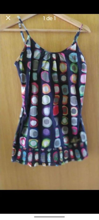 Camiseta Desigual Talla M Estampado Geométrico