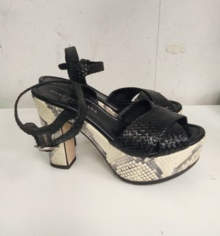 Sandalias Pons Quintana Tacón Serpiente