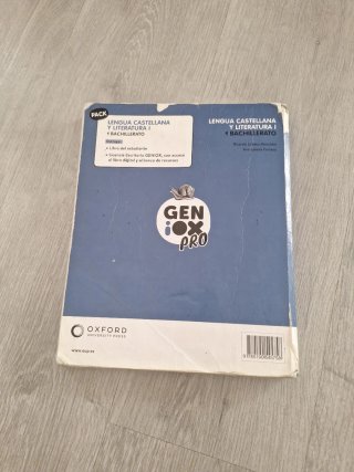 Lengua castellana y literatura I. Libro del est...