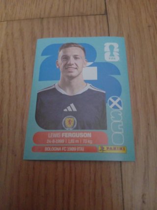 Cromos Selección Escocia Panini