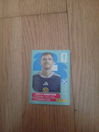 Cromos Selección Escocia Panini