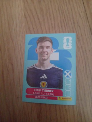 Cromos Selección Escocia Panini