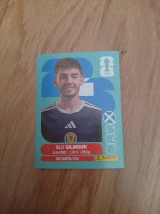 Cromos Selección Escocia Panini