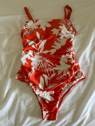 Bañador Naranja talla M Decathlon