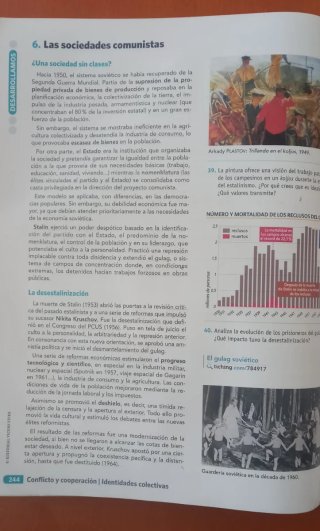 Historia del mundo contemporáneo 1 Bachillerato
