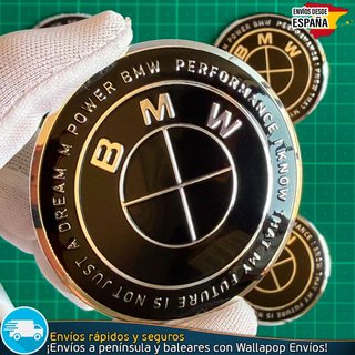 Emblemas BMW 60mm x4 Tapacubos Tapas Llantas Bujes