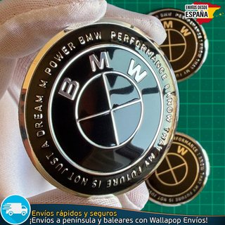 Emblemas BMW 60mm x4 Tapacubos Tapas Llantas Bujes