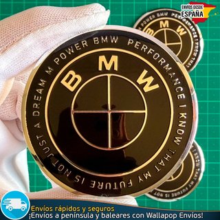 Emblemas BMW 60mm x4 Tapacubos Tapas Llantas Bujes