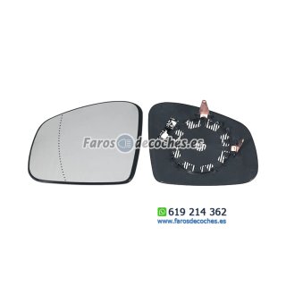 Cristal + Base Retrovisor Derecho Smart Fortwo (2