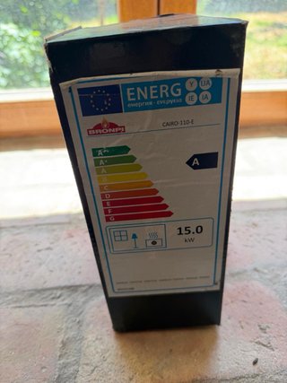 Chimenea de leña Bronpi Cairo 110-E 15 kw