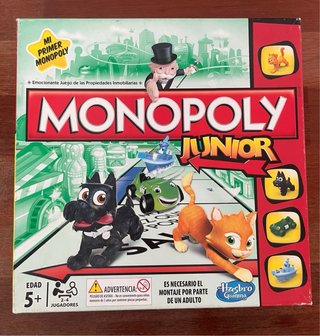 Juego de mesa Monopoly Junior