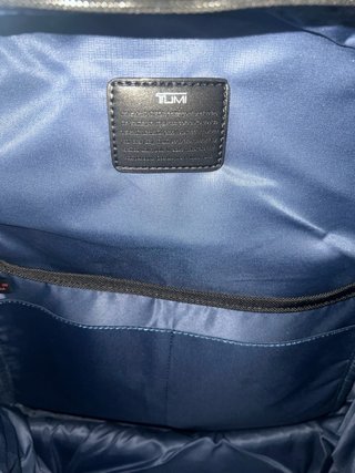 Mochila Tumi Alpha 3 Piel Negra carbono