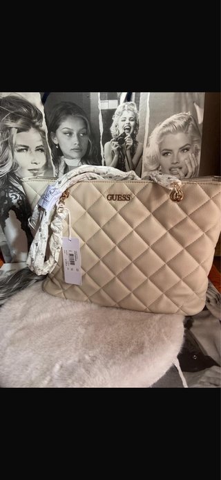 Bolso Guess blanco
